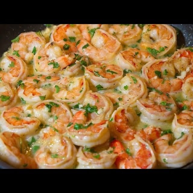 Shrimp / Camarones Al Dorado.