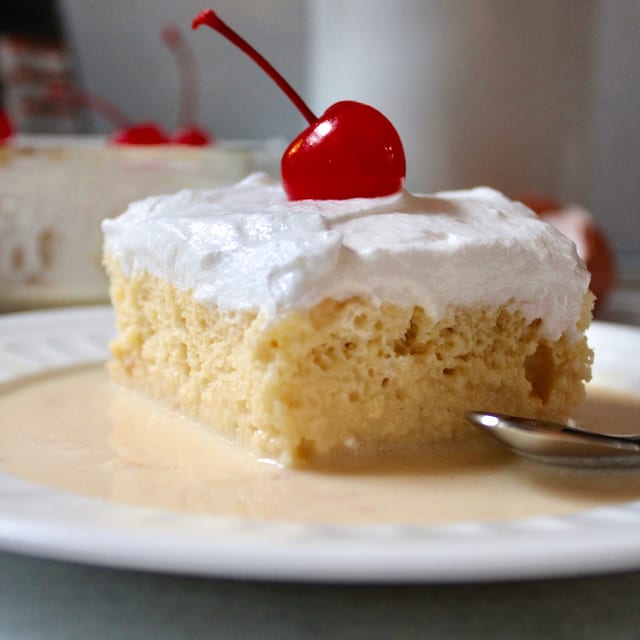 Three Milk Cake / Tres Leches.