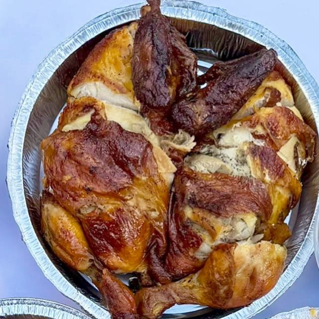 Whole Roasted Chicken Only / Pollo Dorado Entero Solo.