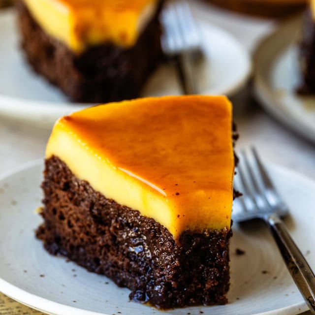 Chocoflan.